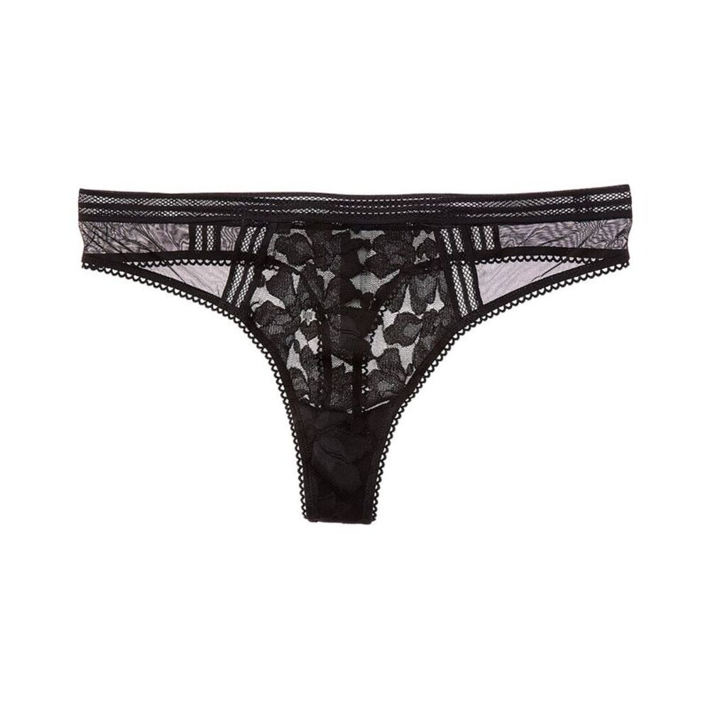 Passionata Womens  Gardenia Lace Tanga, Black